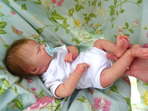 Reborn baby silicone - , parziale