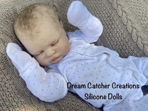 Silicone cuddle baby reborn - baby,