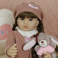 Bambola reborn silicone 60 cm